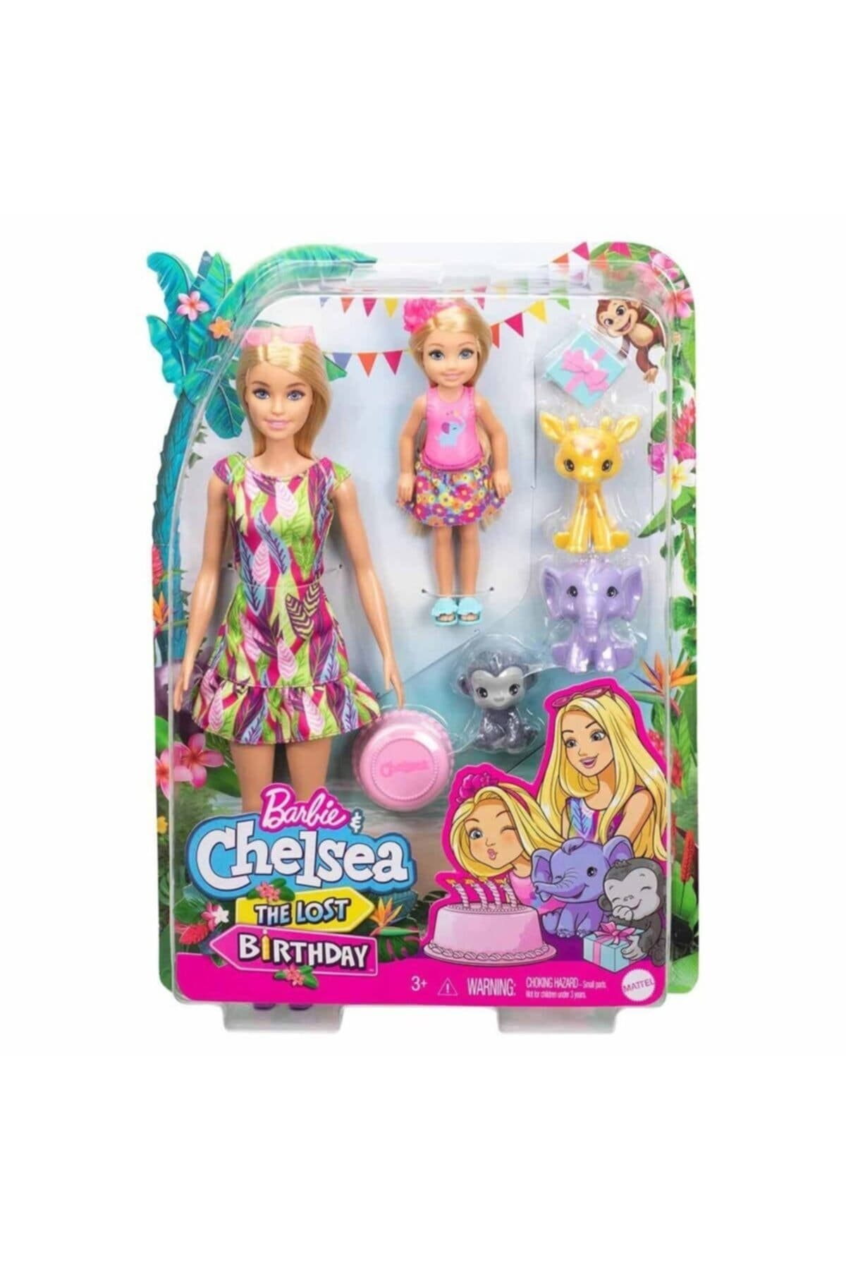 Barbie Ve Chelsea Kayıp Doğum Günü Oyun Seti Gtm82