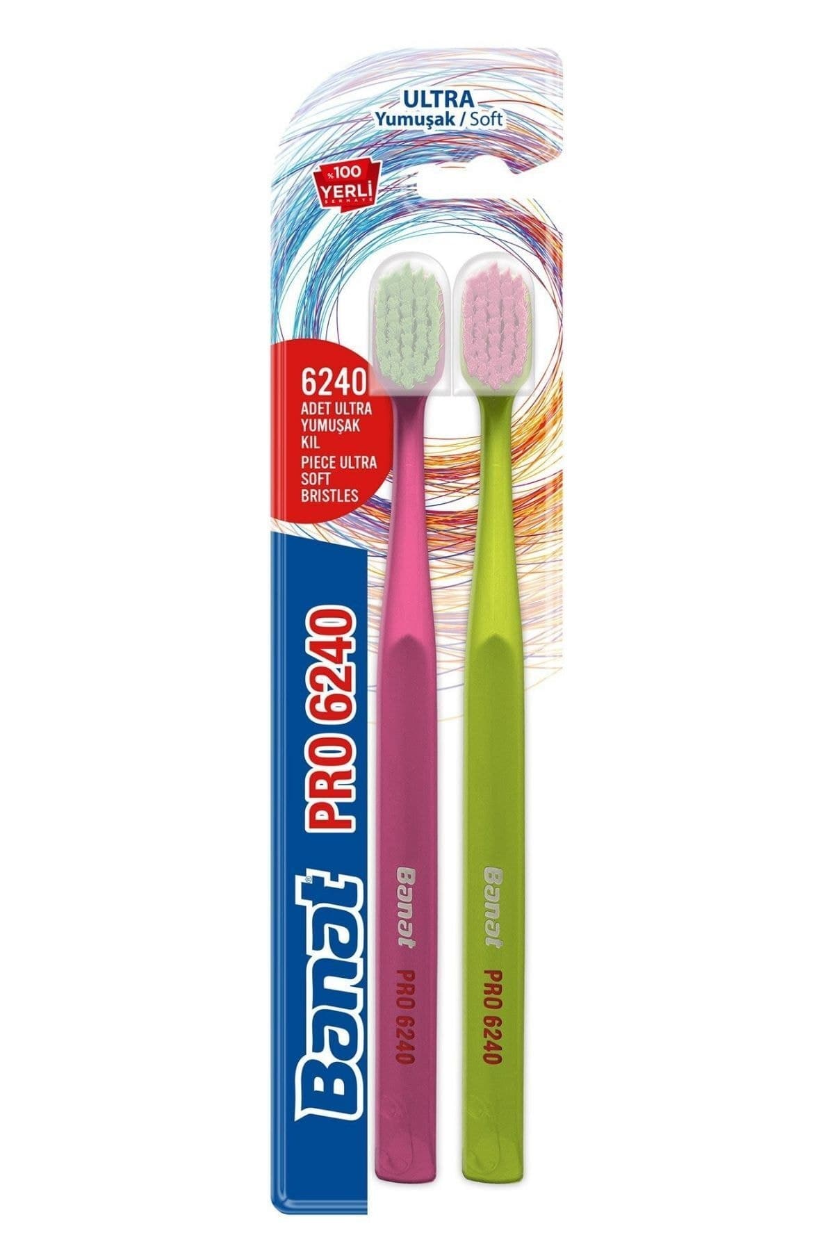 Banat Pro 6240 Ultra Yumuşak Diş Fırçası X 2 Adet