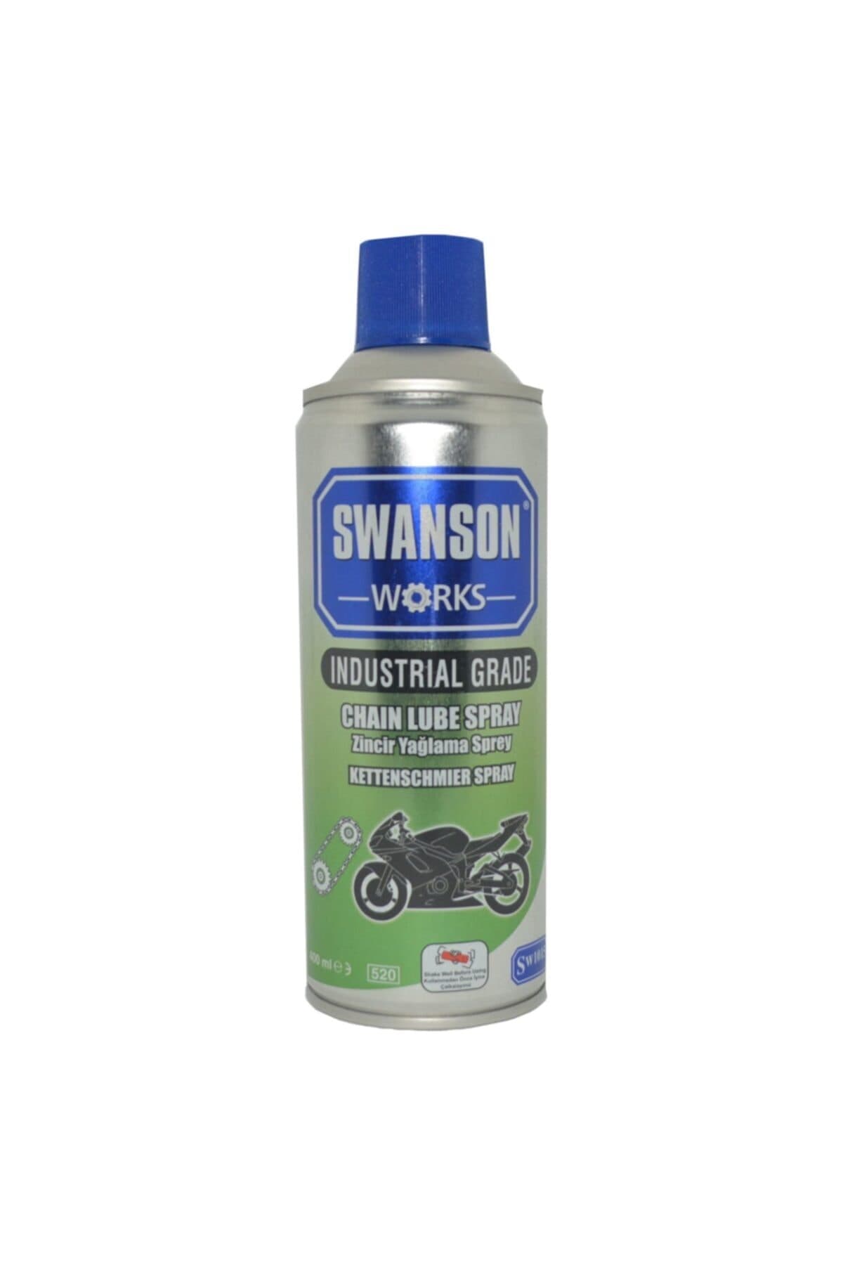 SWANSON WORKS Motosiklet Bisiklet Zincir Yağlama Spreyi 200 ml