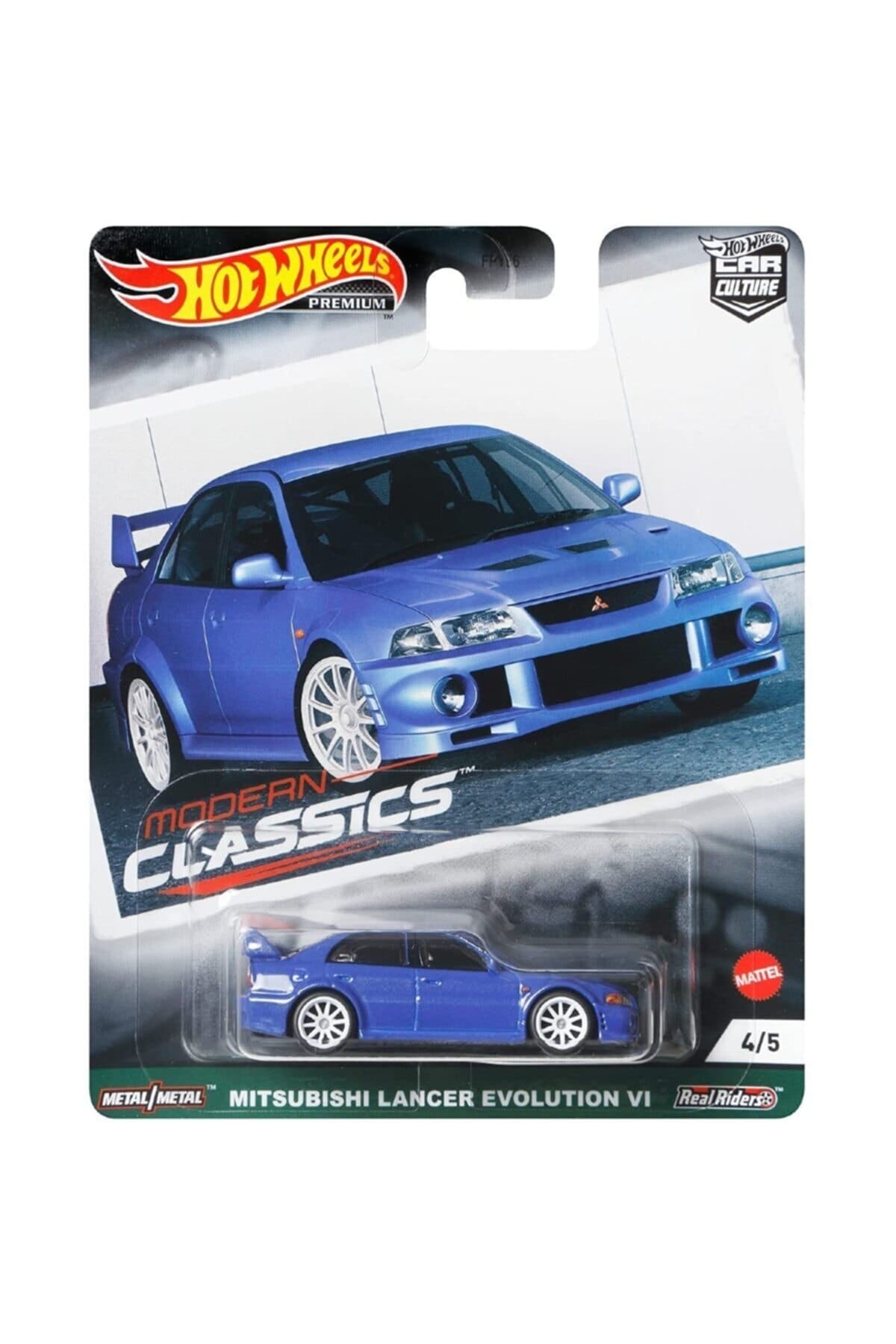 HOT WHEELS Premium Car Culture Modern Classics Mitsubishi Lancer Evolution Vı