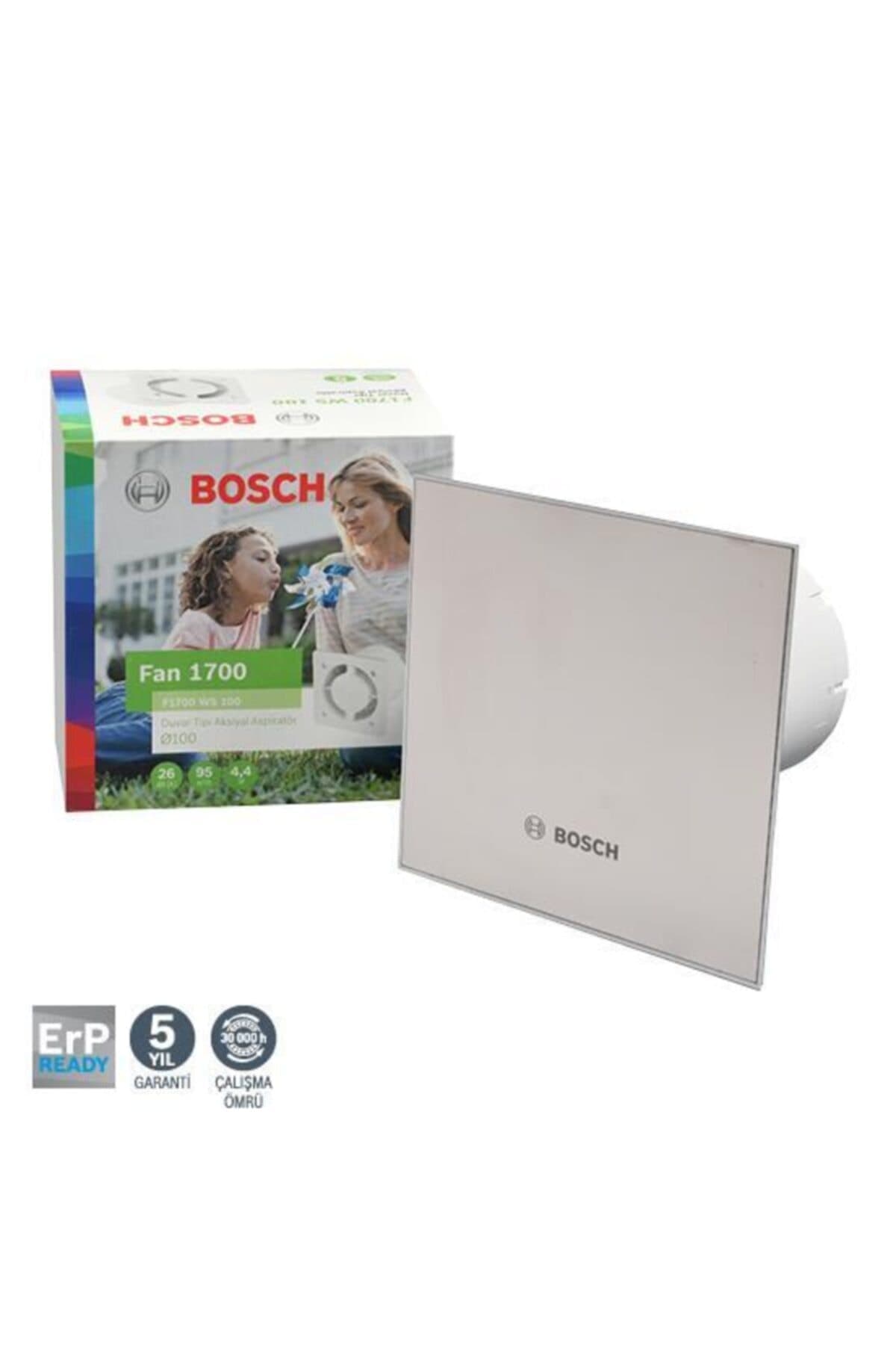 Bosch F1700 Ws Dp125 Inoks Sessiz Banyo Aspiratörü-fanı 145m3h