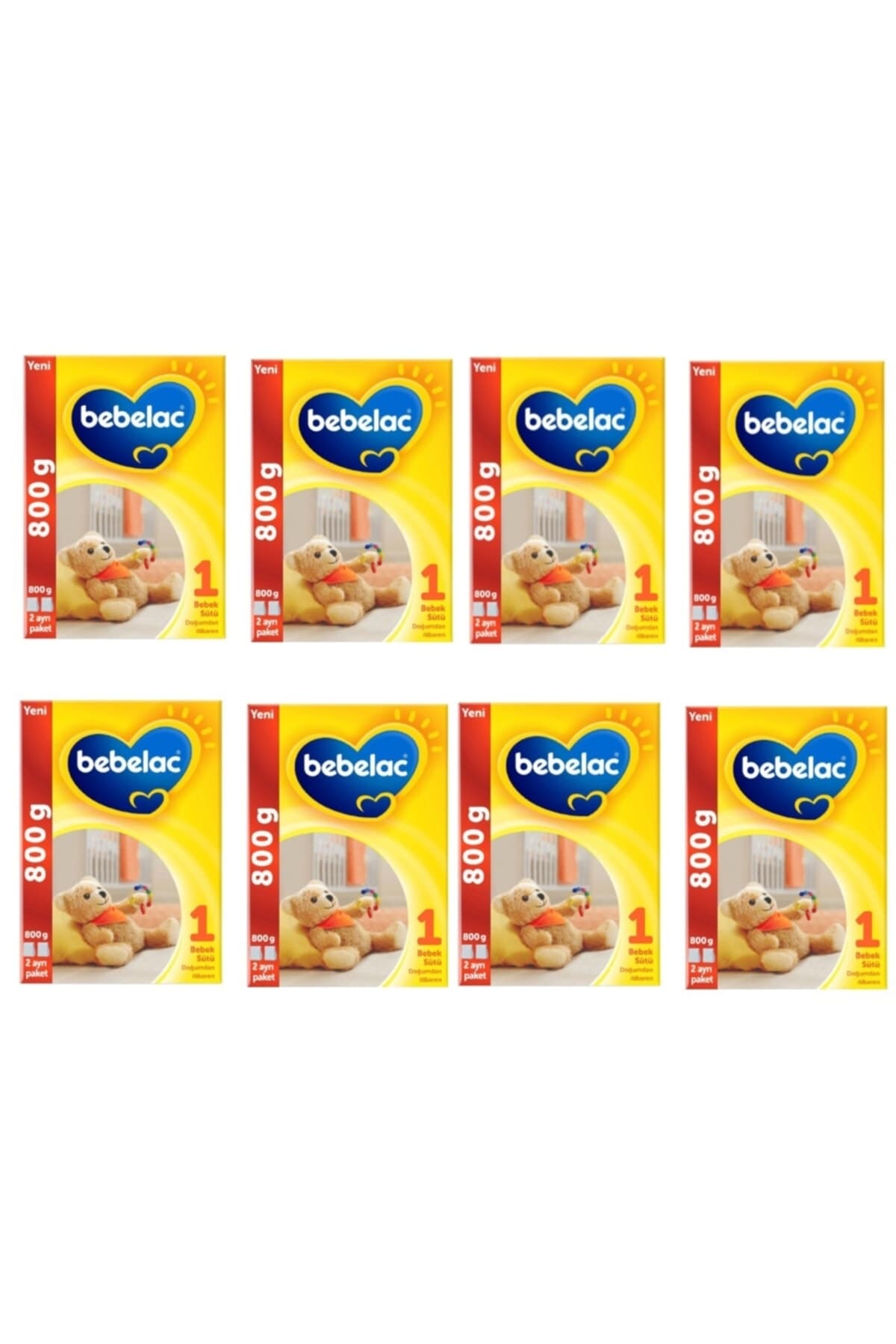 Bebelac 1 Numara Devam Sütü 800 Gr X 8 Adet
