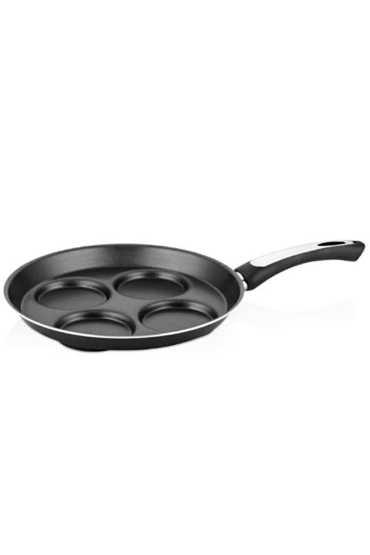 papilla Redio 4 Gözlü 28 Cm Mücver , Pankek Ve Yumurta Tavası Burger Köfte Tavası Hamburger Tava Xl Pancake