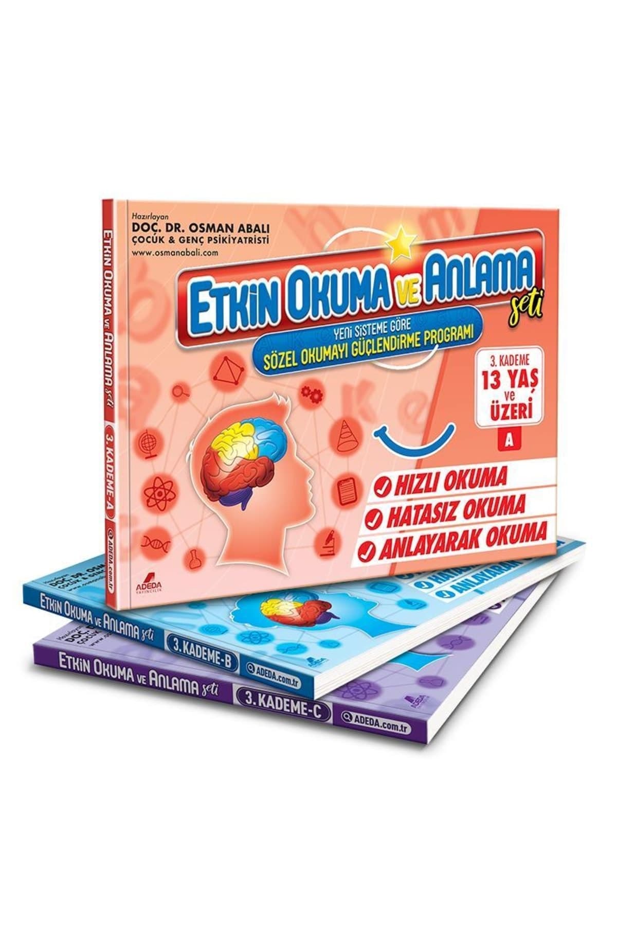 Adeda Yayınları Adeda Etkin Okuma Ve Anlama Seti - 3.kademe
