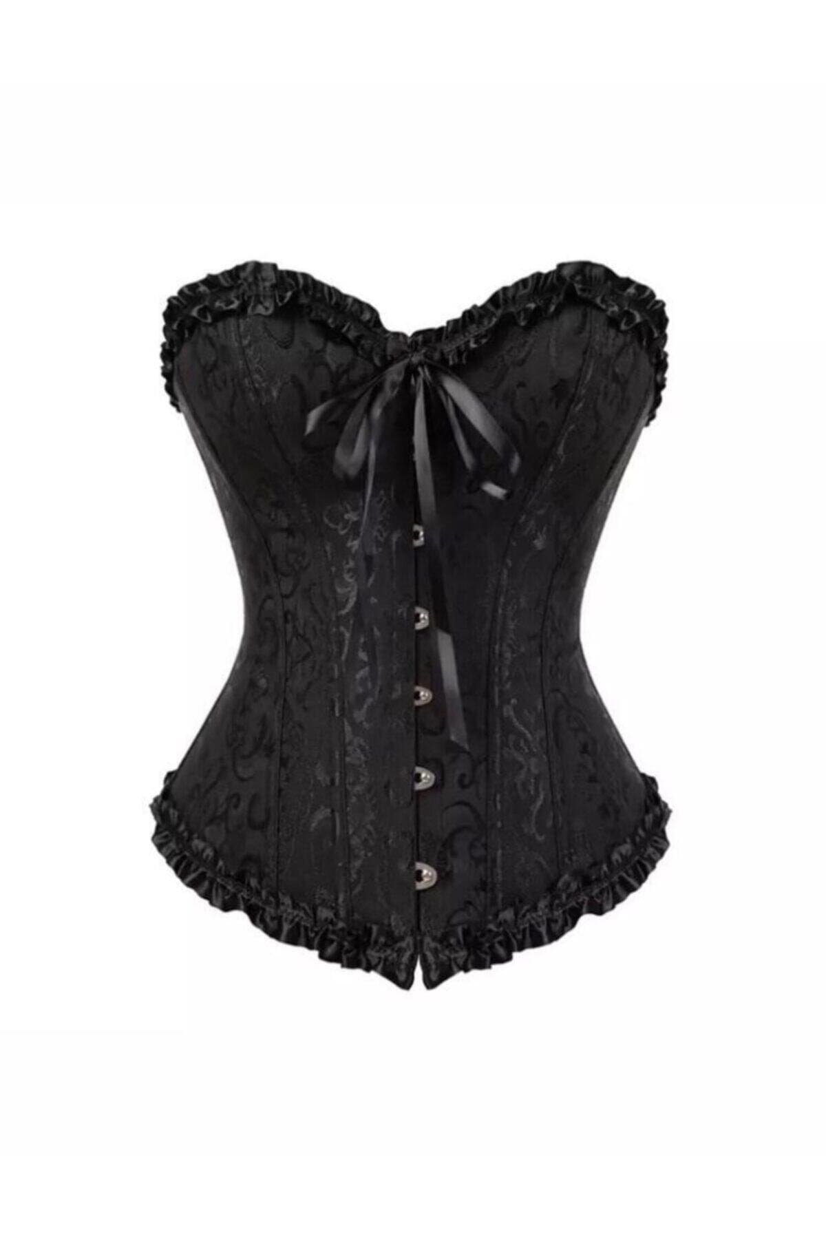 HD Korse Büstiyer, Gotik Lolita Punk Vintage Korse Büstiyer , Korse, Büstiyer