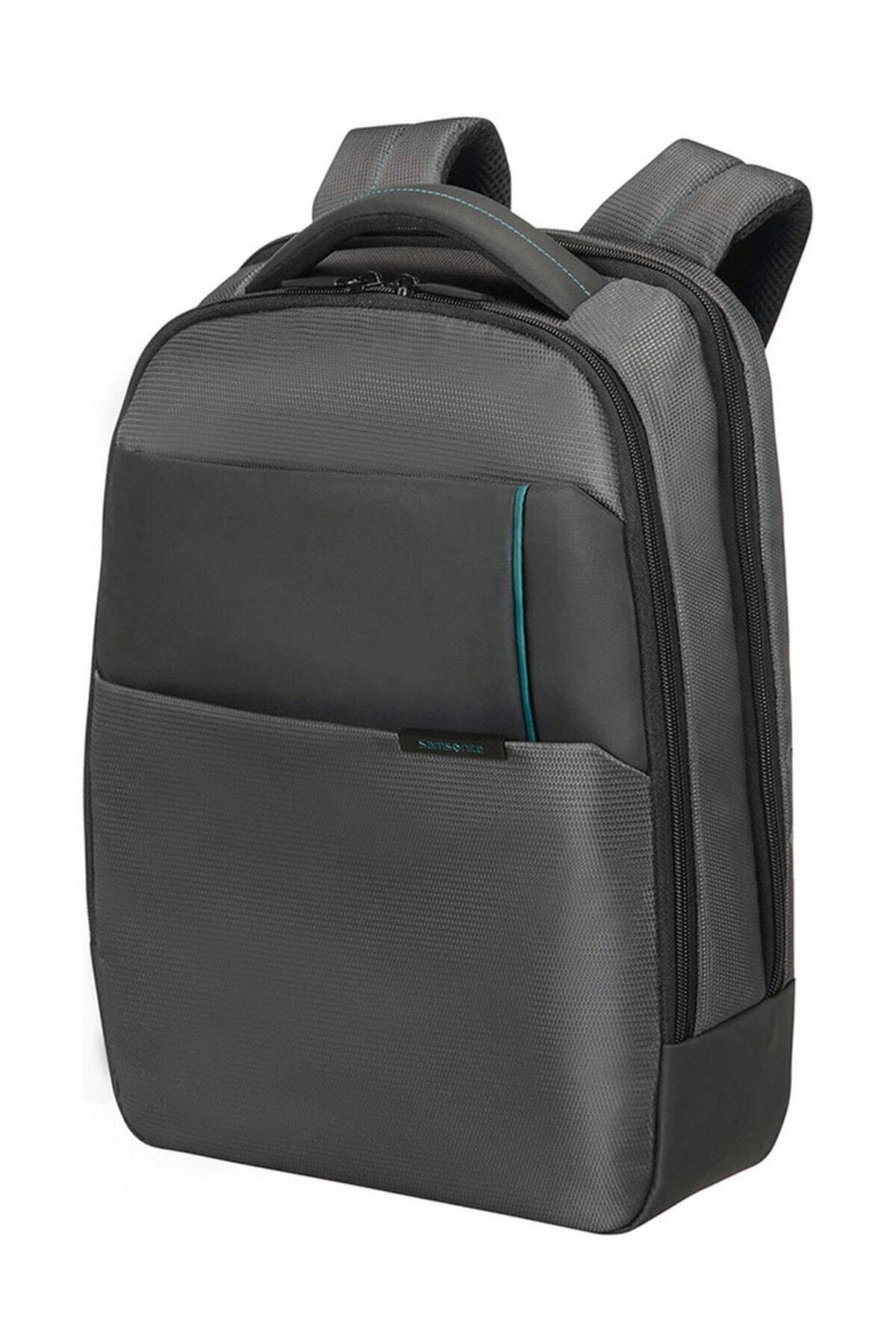Samsonite 16N-09-004 14.1" Qibyte Notebook Sırt Çantası, Laptop Sırt Çantası Antrasit