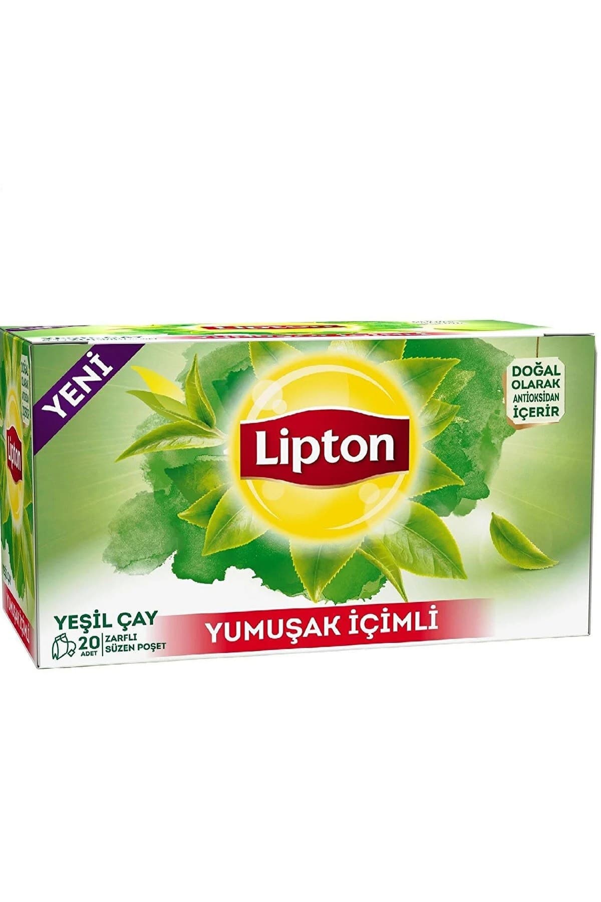 Lipton Yeşil Çay Yumuşak Içimli 20'li