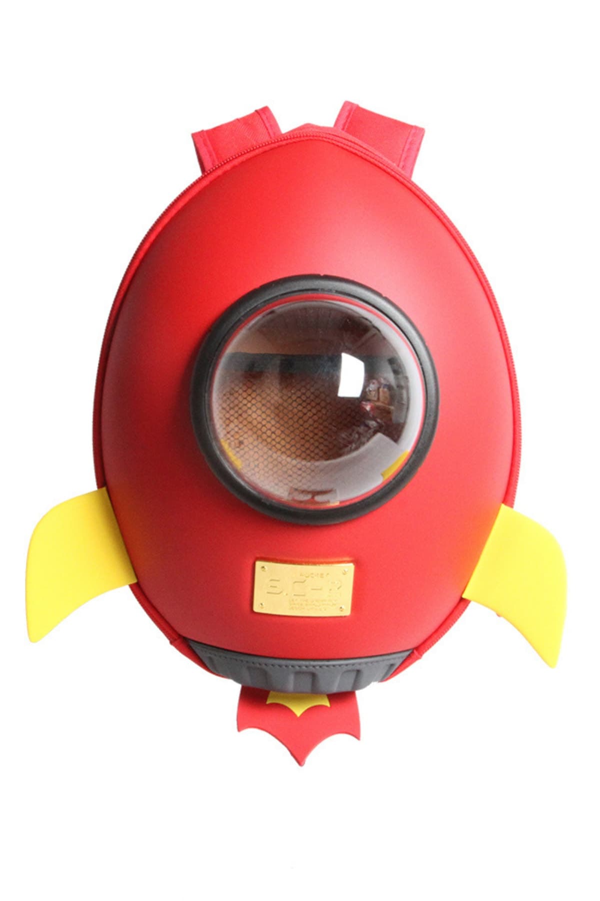 Supercute Rocket Anaokulu Sırt Çantası / Kırmızı