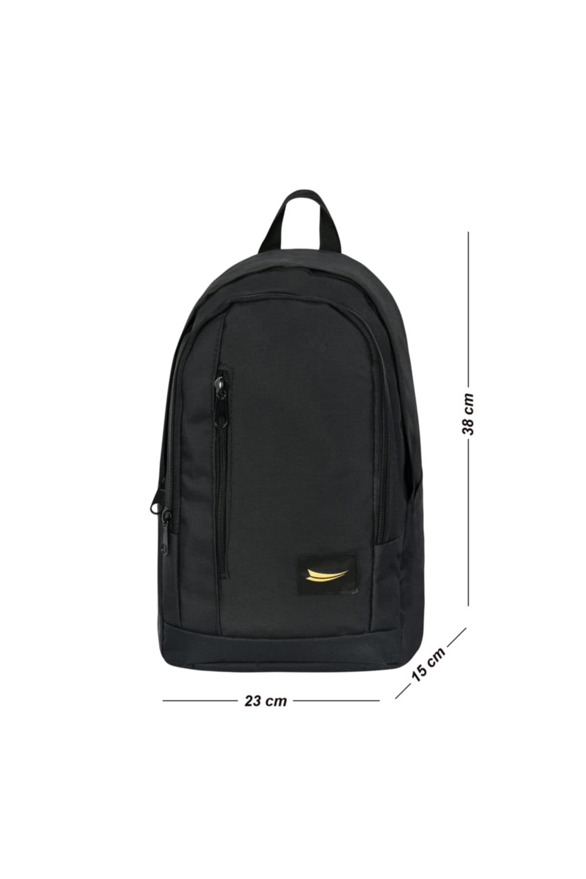 barberri Unisex Siyah Spor Mini Sırt Çantası Cod: 2280 // Yükseklik : 38 Cm //