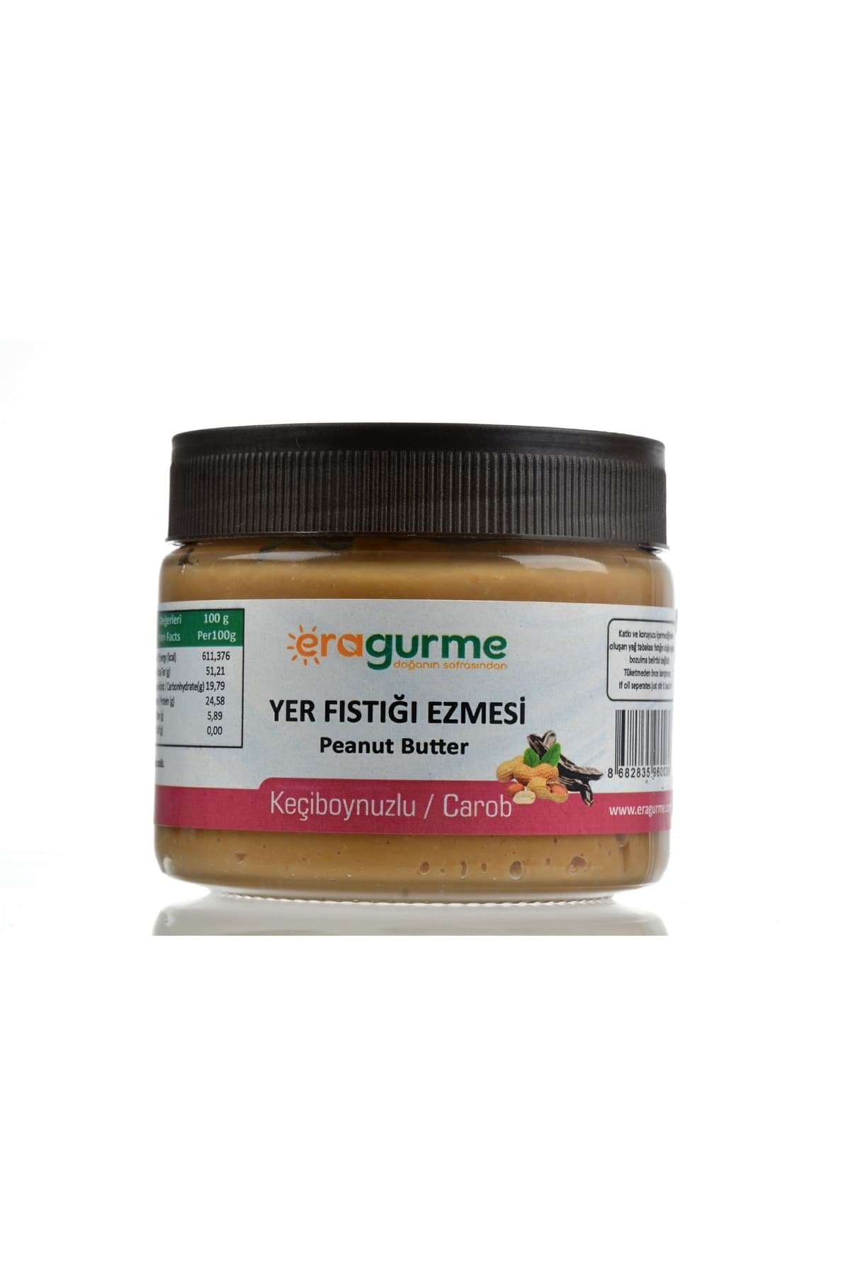 Era Gurme Keçiboynuzu Özlü Yer Fıstığı Ezmesi 260g