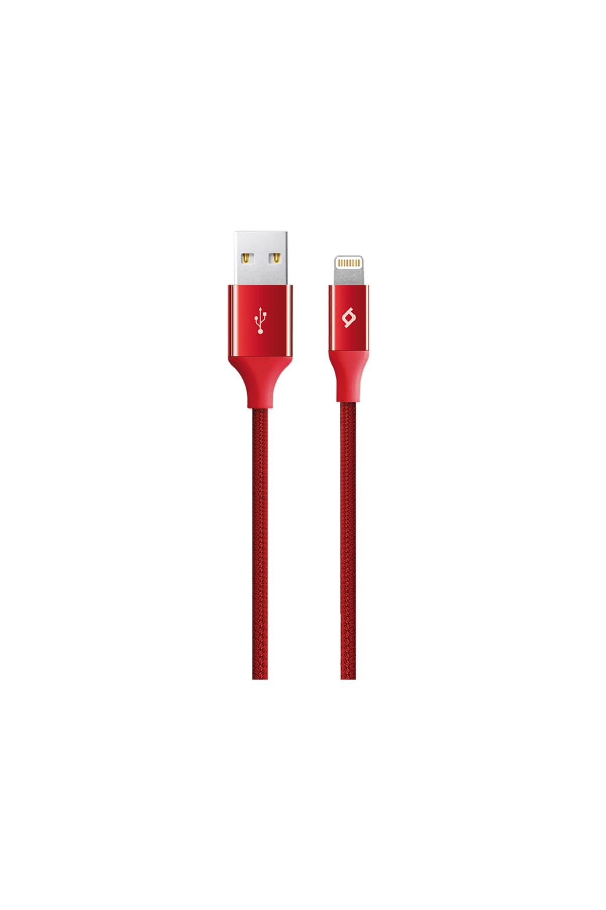 Ttec Kırmızı Alumicable iPhone Uyumlu Şarj Kablosu 2dk16k