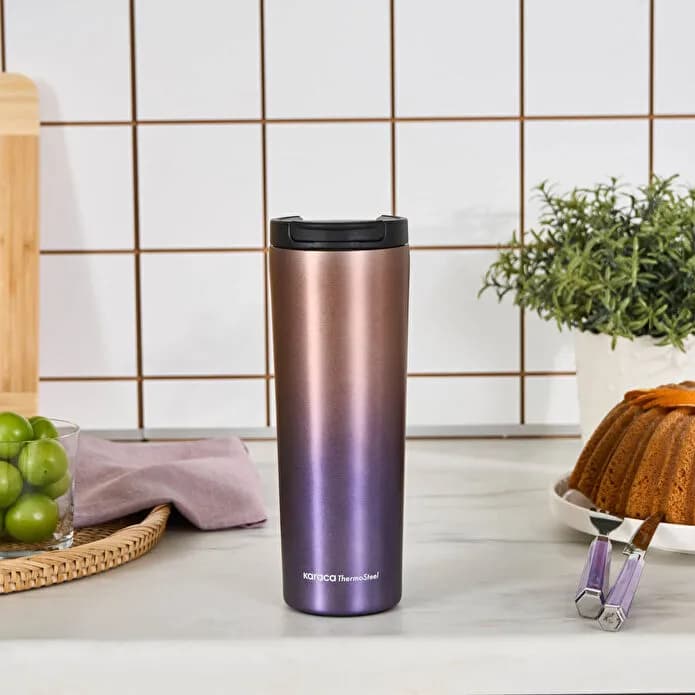 Karaca Violet New Çelik Sızdırmaz Termos 500 ml