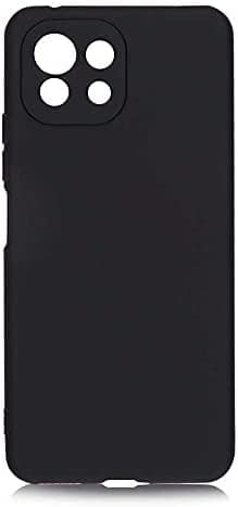 Spia Xiaomi Mi 11 Lite ile uyumlu Kılıf Siyah Premier Silikon Orijinal Esnek İnce Geliştirilmiş Dayanıklı Darbe Karşıtı Koruyucu Yeni Nesil Tasarım (Xiaomi Mi 11 Lite, Siyah)
