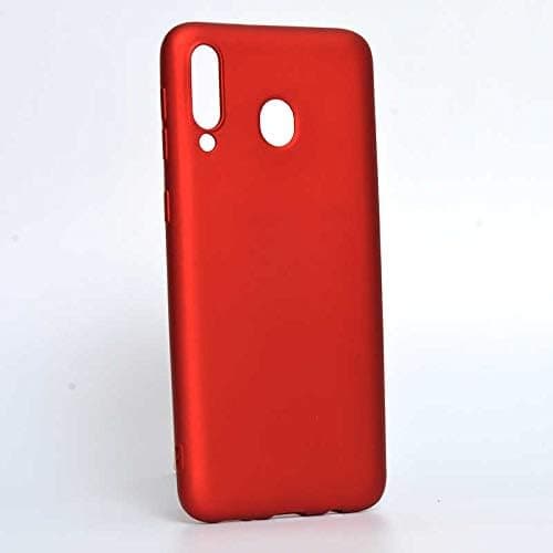 Spia Samsung Galaxy A9 2018 ile uyumlu Kılıf Kırmızı Premier Silikon Orijinal Esnek İnce Geliştirilmiş Dayanıklı Darbe Karşıtı Koruyucu Yeni Nesil Tasarım (Samsung Galaxy A9 2018, Kırmızı)
