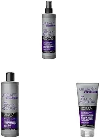Urban Care Expert Biotin & Caffeine Tonik 200 ML + Urban Care Expert Biotin & Caffeine Şampuan (350 ml) + Urban Care Expert Biotin & Caffeine Saç Kremi (200 ml)
