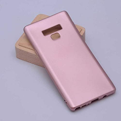 Spia Samsung Galaxy Note 9 ile uyumlu Kılıf Rose Gold Premier Silikon Orijinal Esnek İnce Geliştirilmiş Dayanıklı Darbe Karşıtı Koruyucu Yeni Nesil Tasarım (Samsung Galaxy Note 9, Rose Gold)