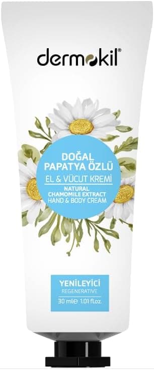 Dermokil Papatya Özlü El ve Vücut Kremi 30 ml