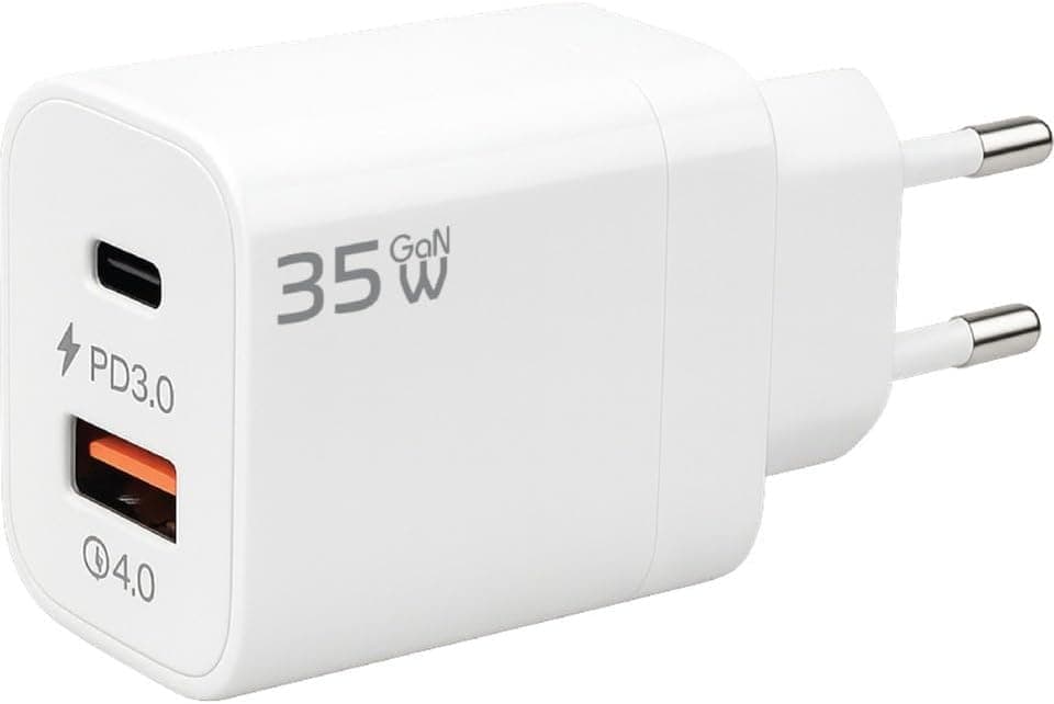 Redline Type-C ve USB-A Portlu 35W GaN Hızlı Şarj Adaptörü