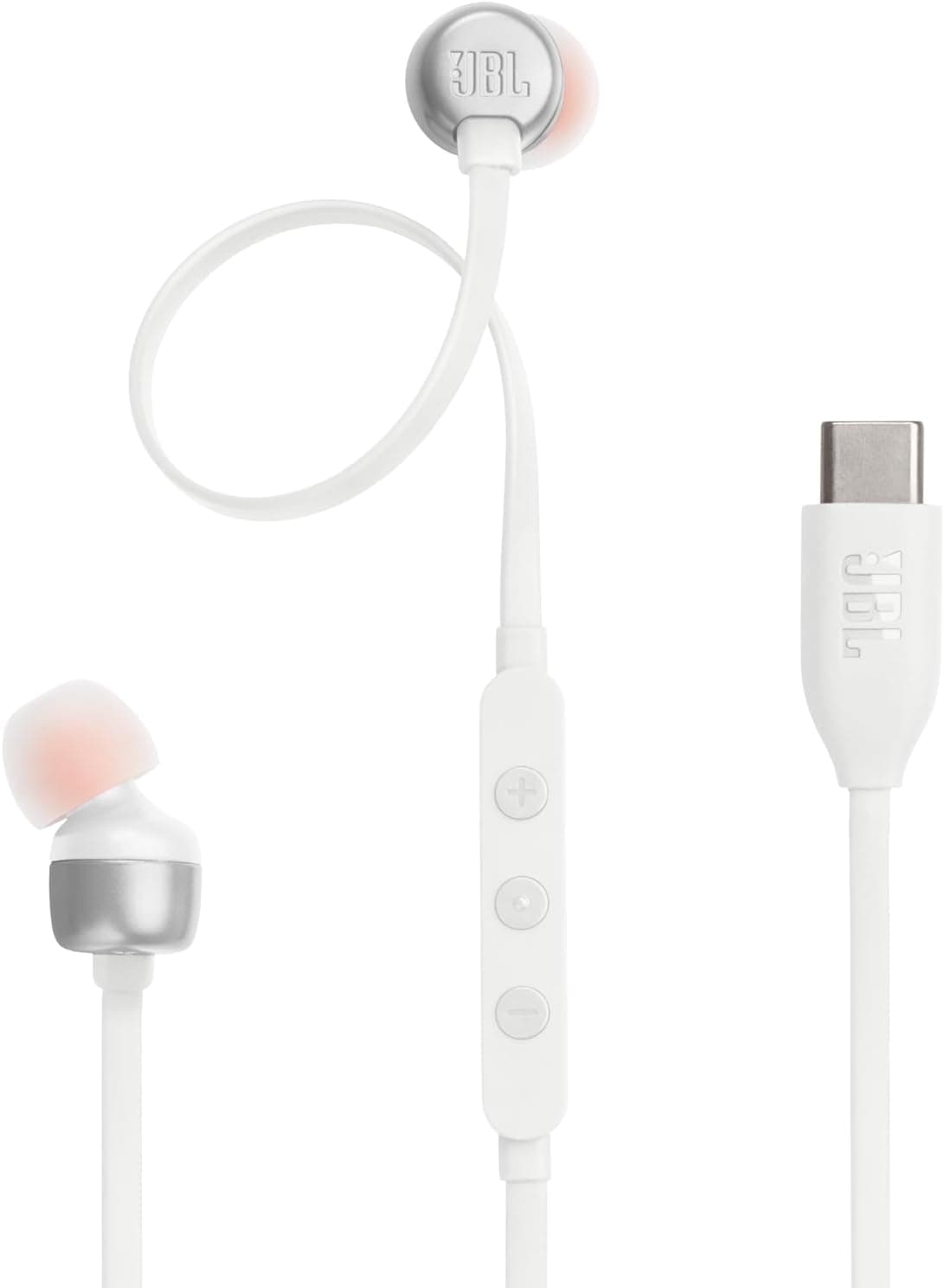 JBL Tune 310C, USB-C Kulakiçi Kulaklık, Beyaz