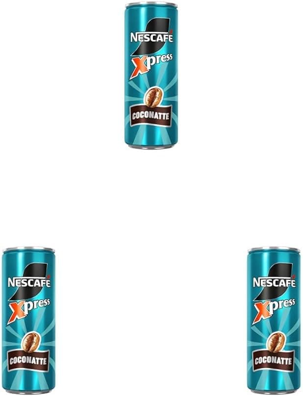NESCAFÉ, Xpress Kahveli Sütlü İçecek, Hindistan Cevizi Ve Badem Aromalı, 250ml 2li paket