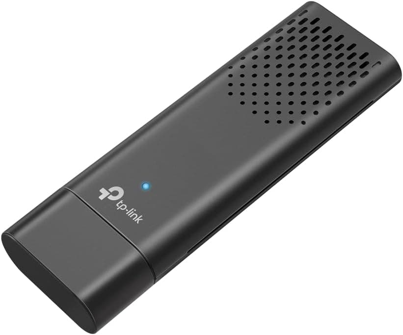 TP-Link WiFi Stick 6 güçlü AX1800Mbps, Archer TX20U, WLAN USB adaptörü, WLAN dongle, USB 3.0 Dual-Band, 2.4G/5GHz, MU-MIMO, WPA3, Windows 11/10 ile uyumlu