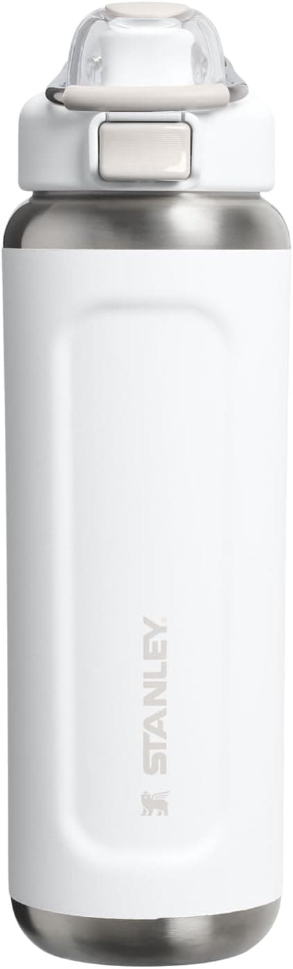 STANLEY Wellspring Termos Su Şişesi 0.7 Litre - Beyaz (Frost) | Paslanmaz Çelik