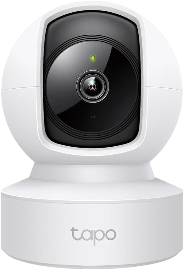 Tapo C212, 2K 3MP İç Mekan Wi-Fi/Ethernet Güvenlik Kamerası, Kişi Tespit ve Hareket Takibi, 360°, Gelişmiş Gece Görüşü, Çift Yönlü Sesli İletişim, Bulut/Yerel Depolama, Bebek Ağlaması Tespiti