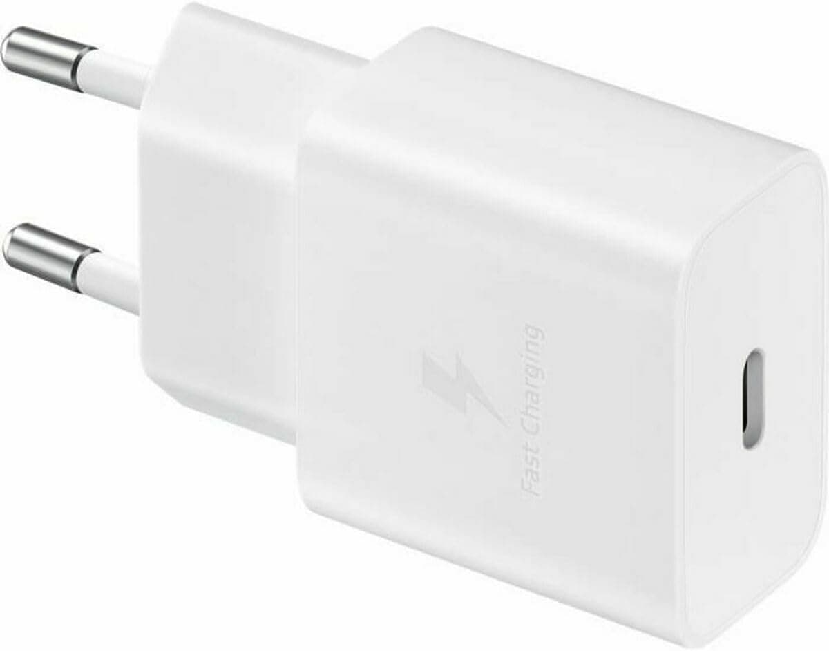 Samsung 15 Watt USB Type-C Hızlı Şarj Adaptörü, Şarj Cihazı, Beyaz
