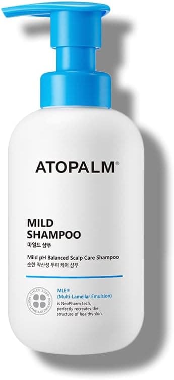 ATOPALM Kuru & Hassas Saç ve Saç Derisini Temizleyen, Besleyici ve Nemlendirici Şampuan Mild Shampoo