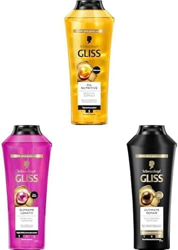 Gliss Şampuan Çeşitleri (3x400ml)