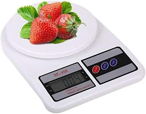 Orret Home Mutfak Tartısı, Elektronik Hassas Mutfak Terazisi, Tartısı, Dijital Mutfak Tartısı, Mutfak Terazisi, 10 kg 1 gr Hassasiyet, Dara Özelliği [Enerji Sınıfı A++]