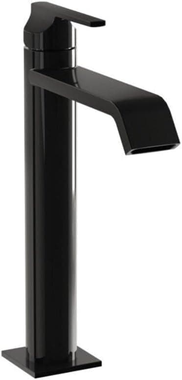 VitrA Suit A4281439 Lavabo Bataryası Üstten, Yüksek, Parlak Siyah
