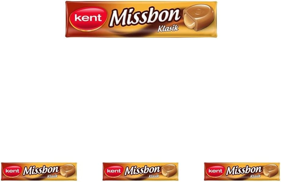 Nestlé Kent Missbon Klasik Tereyağ Aromalı Nostaljik Şekerleme 43 gr 4lü paket