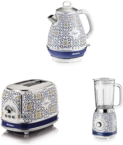 Ariete Capri 3lü Kahvaltı Seti (Elektrikli Su Isıtıcı, Ekmek Kızartma Makinesi,Blender)