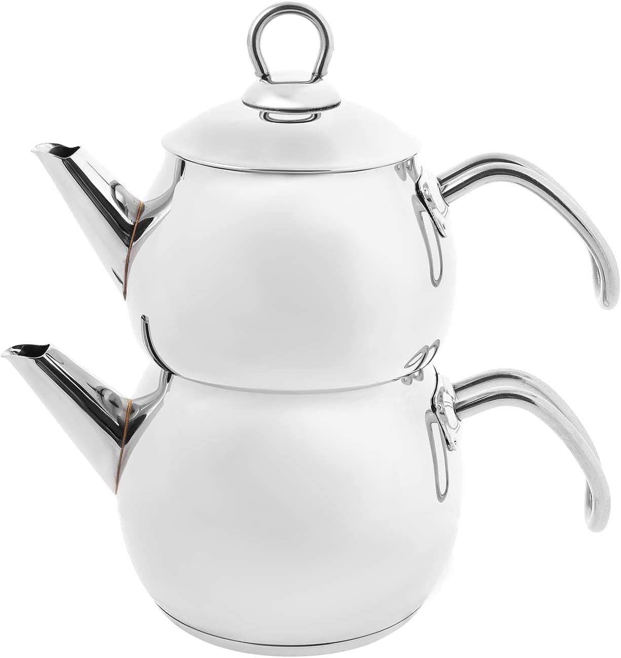 Karaca Adelya Mini Boy Çaydanlık Takımı Metal 6lı paket