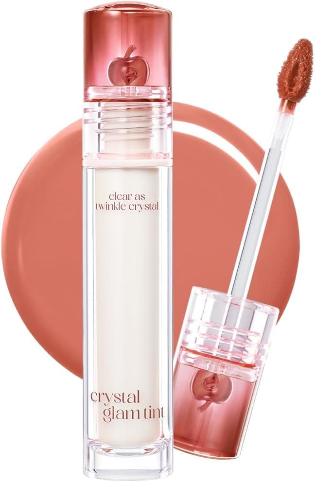CLIO Yapışkanlık Hissi Vermeyen Yoğun Işıltılı Tint Crystal Glam Tint (20 Vanilla Apple) AppleSeries