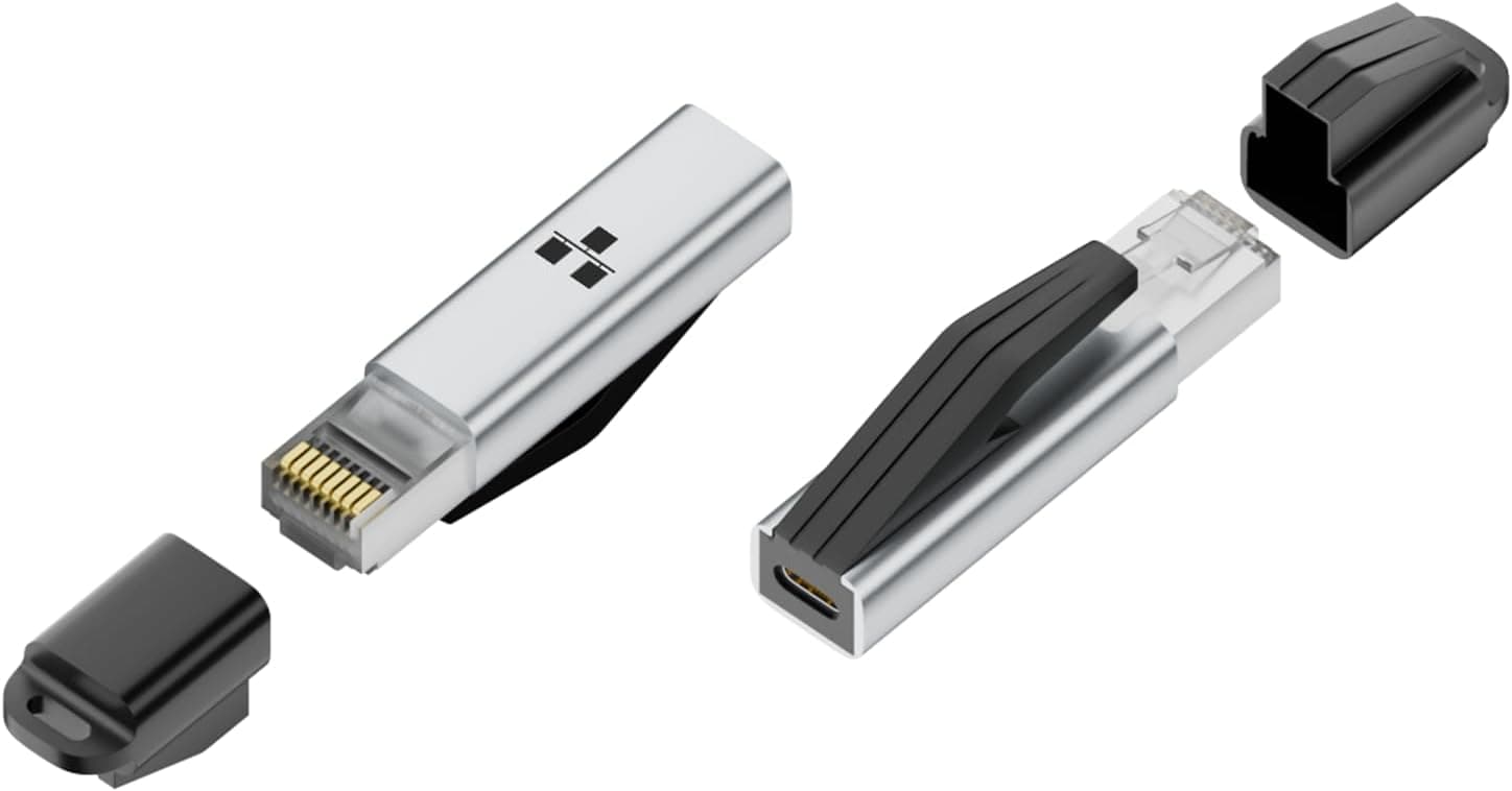 LivX Type-C to RJ45 Ethernet Dönüştürücü Adaptör – 1000Mbps Gigabit LAN – USB-C Ethernet Çevirici OTGRJ