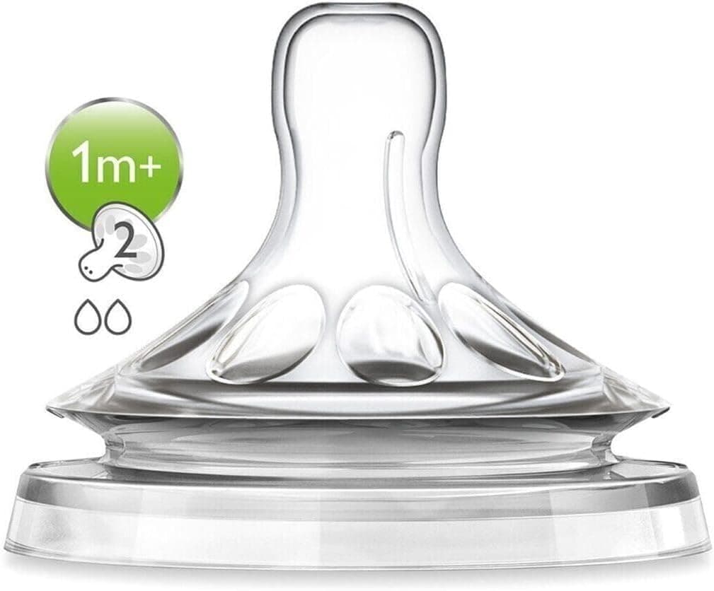 Philips Avent Natural Biberon Emziği, 2 Numara, 1m+ 2li 51771