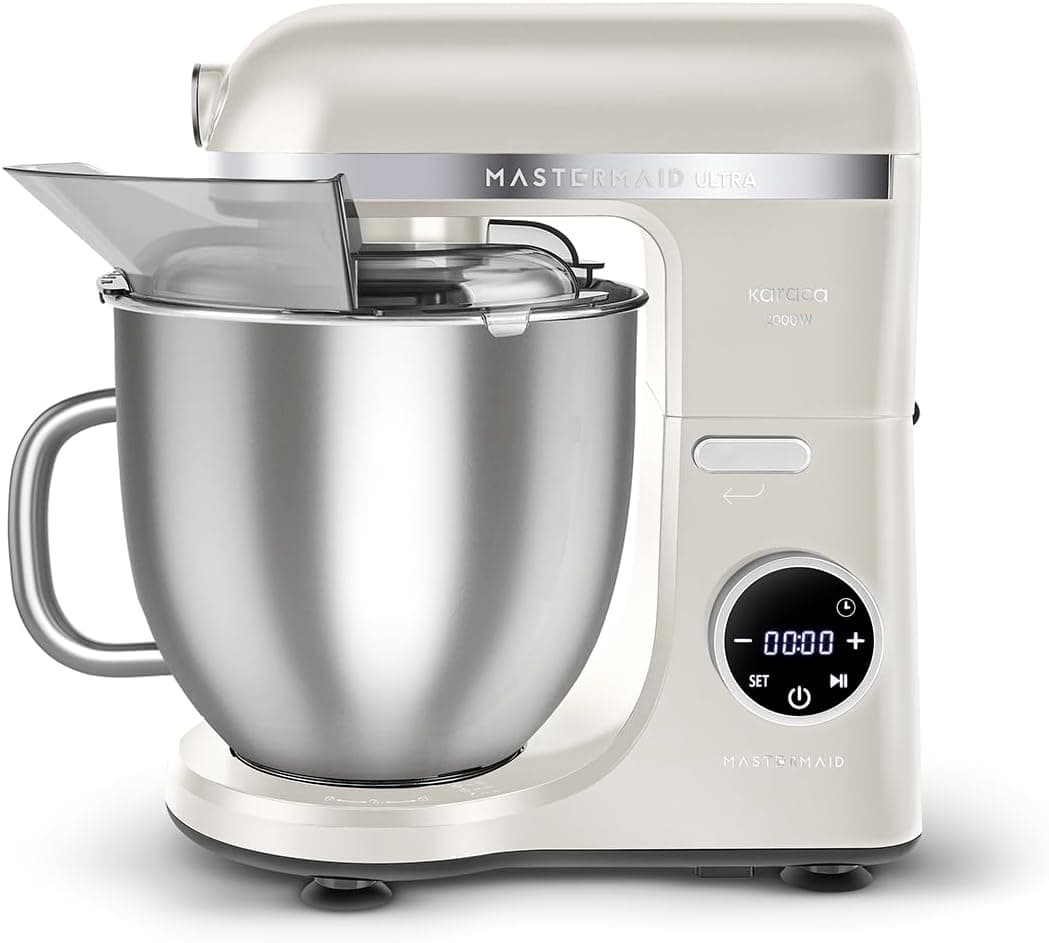 Karaca Mastermaid Chef Ultra D2000W Dijital Ekranlı Hamur Yoğurma Makinesi Starlight 7L
