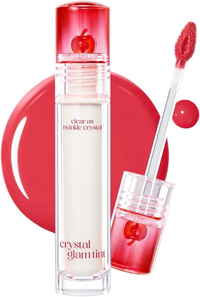 CLIO Yapışkanlık Hissi Vermeyen Yoğun Işıltılı Tint Crystal Glam Tint (17 Classic Apple) AppleSeries