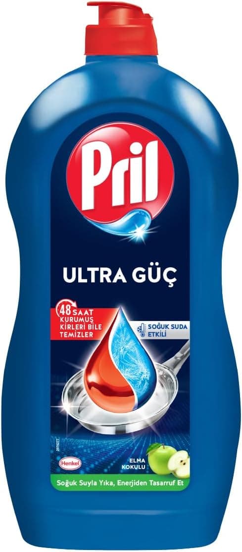 Pril Elde Yıkama Sıvı Bulaşık Deterjanı 1350g Amasya Elması, Amasya Elması 1.35kg
