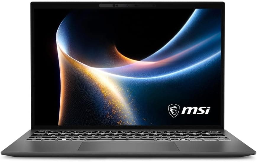 MSI Prestige 13 AI+ Dizüstü Bilgisayar, Intel Core Ultra 7 355, 13.3 inç 2.8K OLED, 32GB LPDDR5X RAM, 1TB SSD, Windows 11, Platin Gri