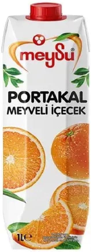 Meysu Portakal Meyveli Içecek Tetra Pak 1 Liter