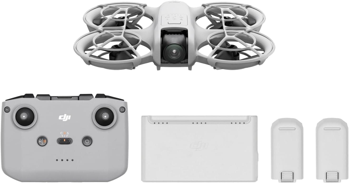 DJI Neo Fly More Combo 4K 30 fps Drone, 12 MP Fotoğraf, 18 Dakika Uçuş Süresi, Beyaz