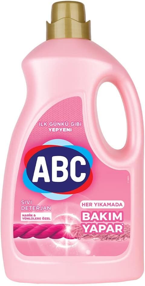 ABC DETERJAN Sıvı Çamaşır Deterjanı Narinler 3 L