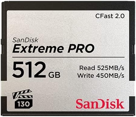 SanDisk Extreme Pro CFast 2.0 Hafıza Kartı, 512 GB - SDCFSP-512G-G46D