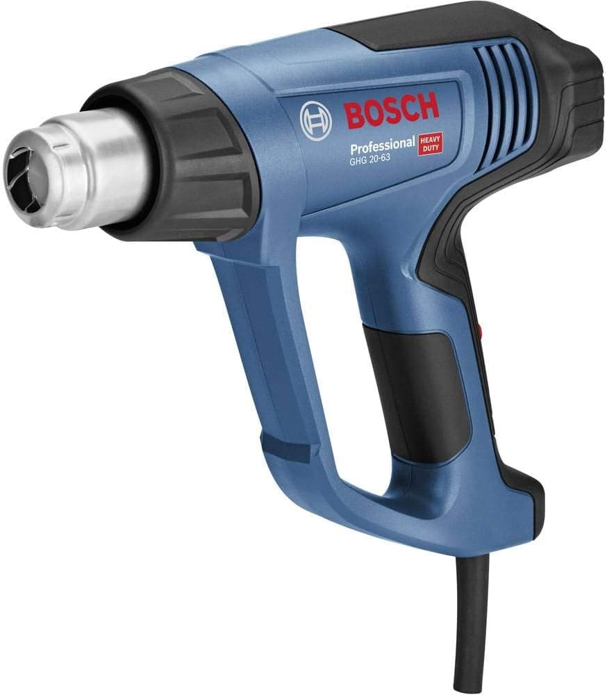 Bosch Professional GHG 20-63 Sıcak Hava Tabancası (2.000 W, Çalışma Sıcaklığı: 50 – 630 °C)