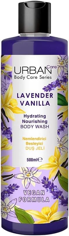 Urban Care Lavender & Vanilla Yenileyici ve Nemlendirici Besleyici Duş Jeli, 500 ml