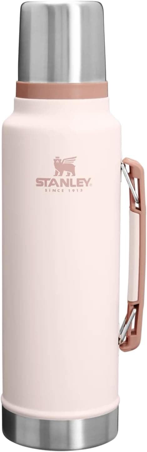 STANLEY Classic Legendary Vakumlu Termos 1.4 Litre - Pembe Kuvars (Rose Quartz) | Paslanmaz Çelik