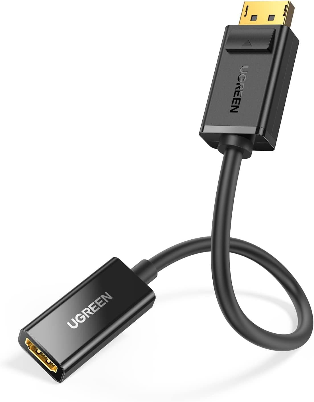 Ugreen Display Port to HDMI 1080P Dönüştürücü Adaptör Siyah